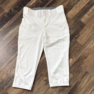 Mizuno White Softball Mesh Jersey Top